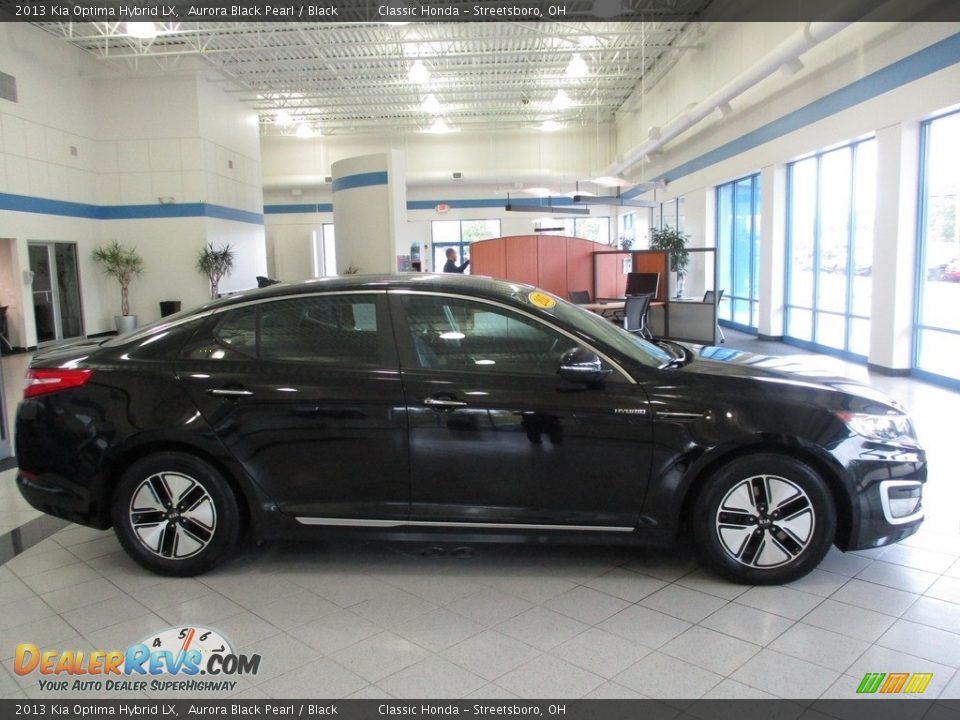 Aurora Black Pearl 2013 Kia Optima Hybrid LX Photo #4