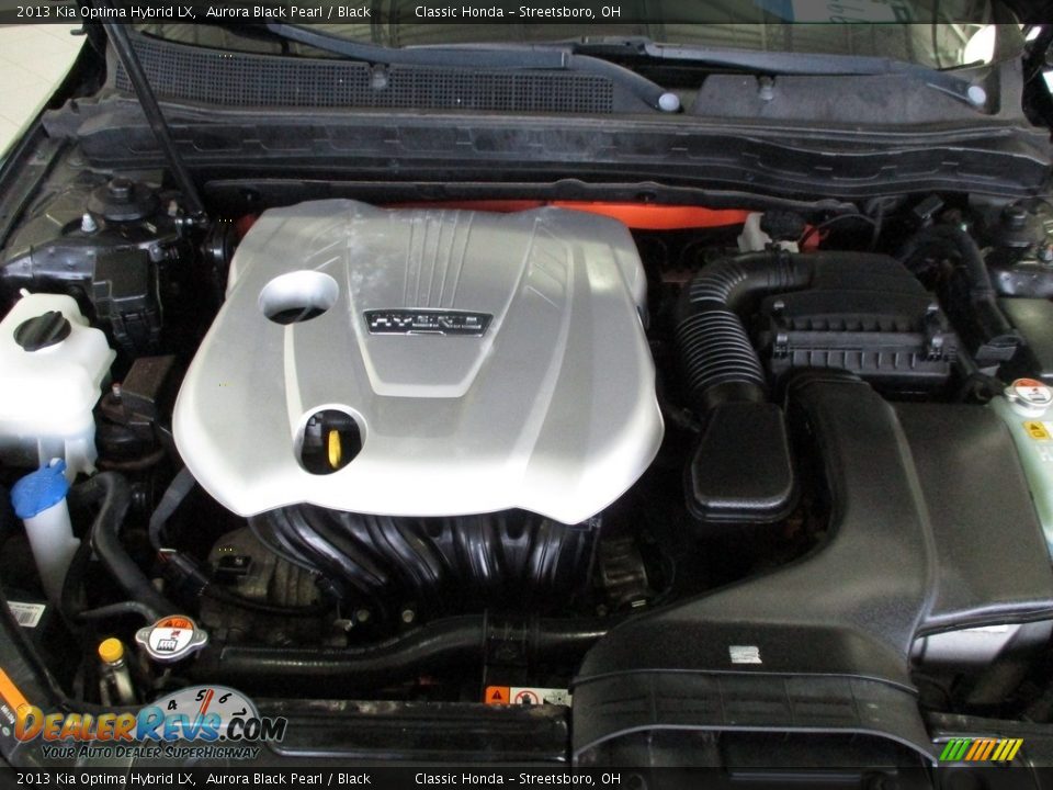 2013 Kia Optima Hybrid LX 2.4 Liter DOHC 16-Valve VVT 4 Cylinder Gasoline/Electric Hybrid Engine Photo #14