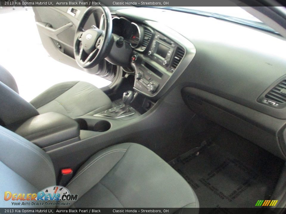2013 Kia Optima Hybrid LX Aurora Black Pearl / Black Photo #16