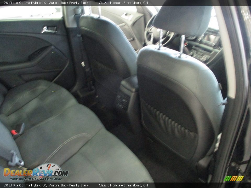 2013 Kia Optima Hybrid LX Aurora Black Pearl / Black Photo #19