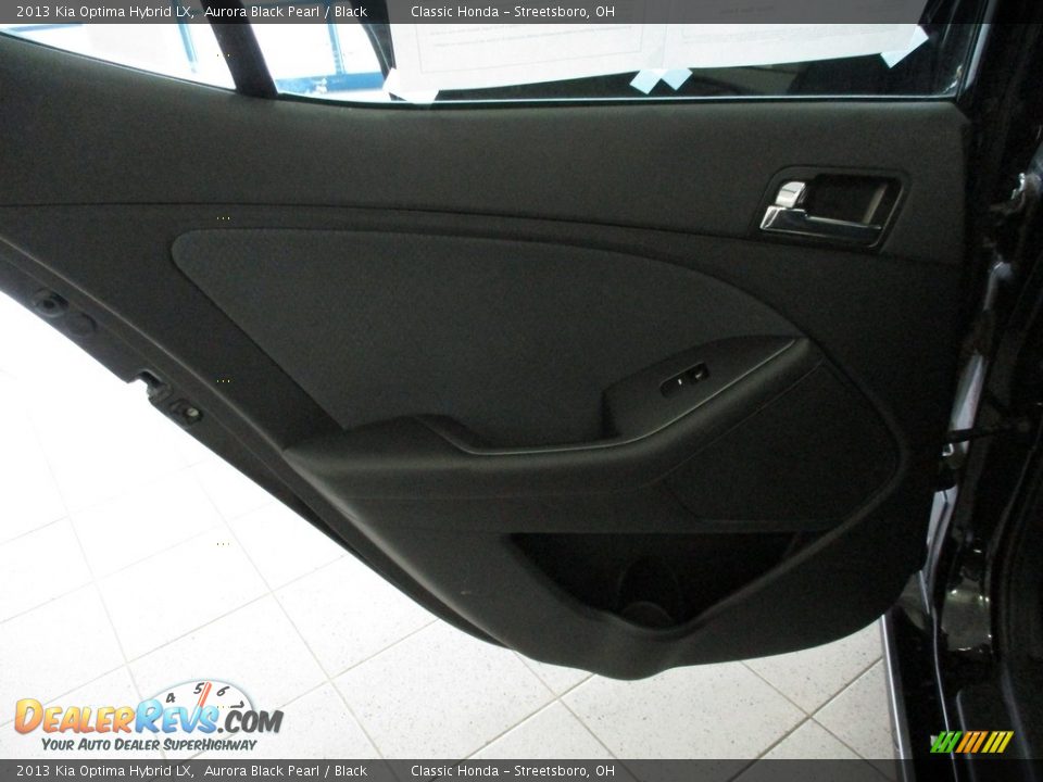 2013 Kia Optima Hybrid LX Aurora Black Pearl / Black Photo #23