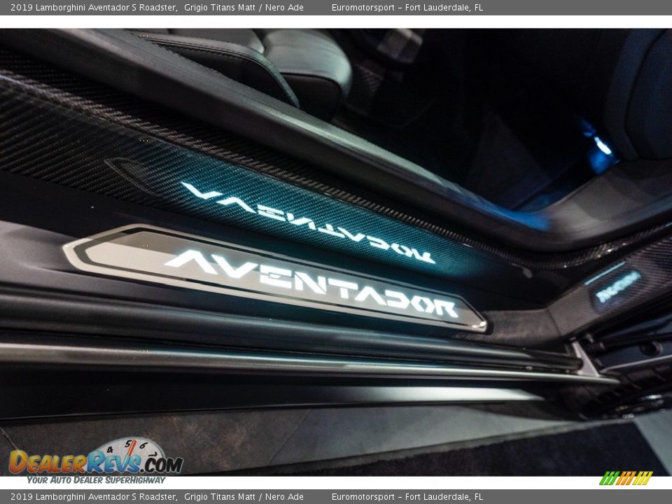 2019 Lamborghini Aventador S Roadster Grigio Titans Matt / Nero Ade Photo #3