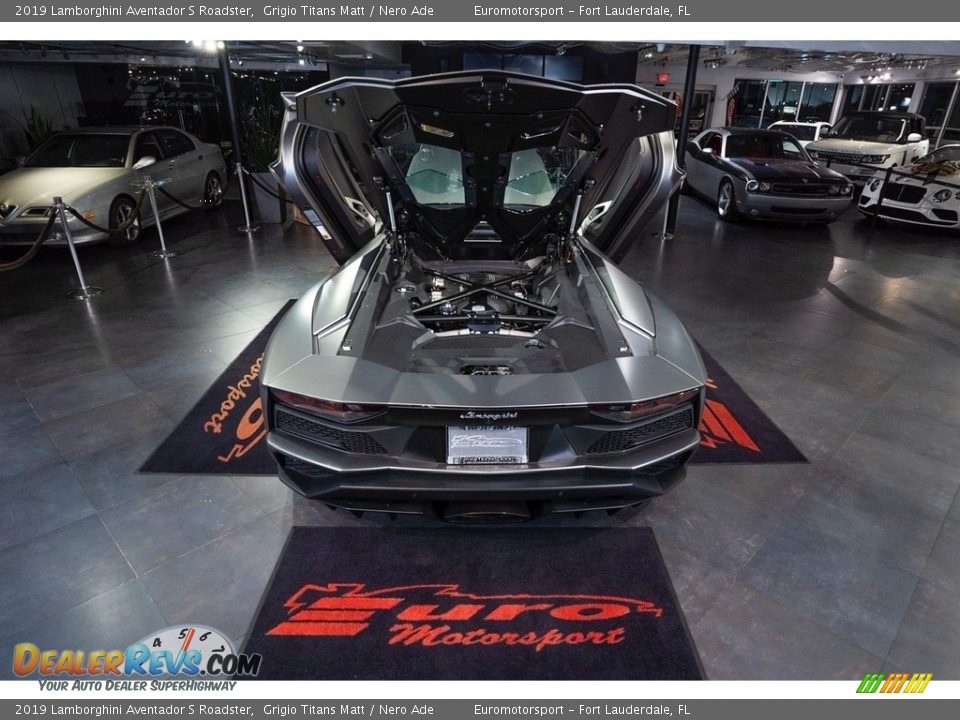 2019 Lamborghini Aventador S Roadster Grigio Titans Matt / Nero Ade Photo #5