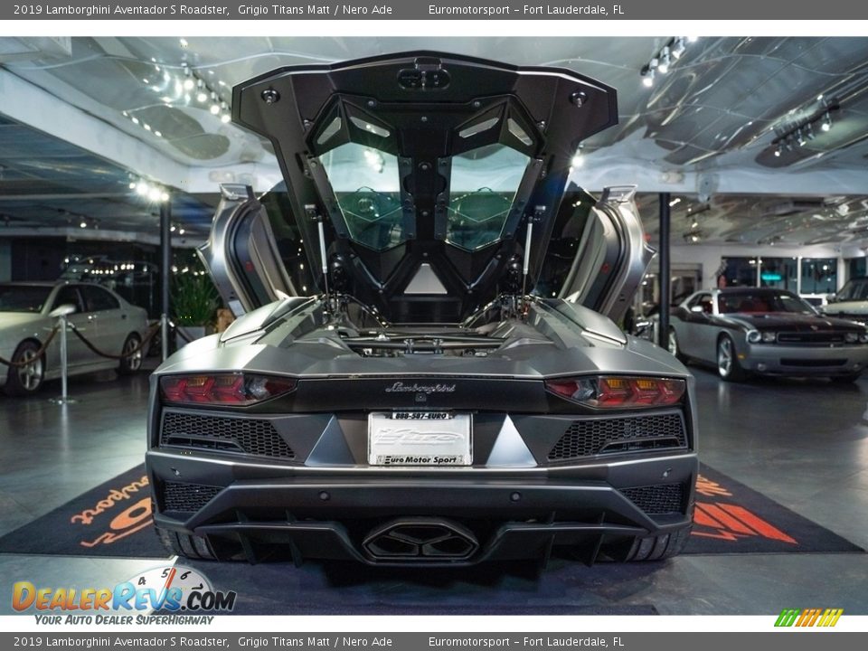 2019 Lamborghini Aventador S Roadster Grigio Titans Matt / Nero Ade Photo #11