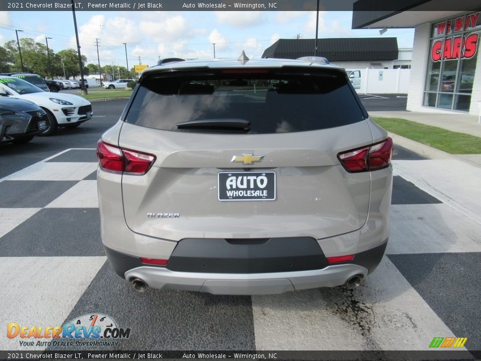 2021 Chevrolet Blazer LT Pewter Metallic / Jet Black Photo #4
