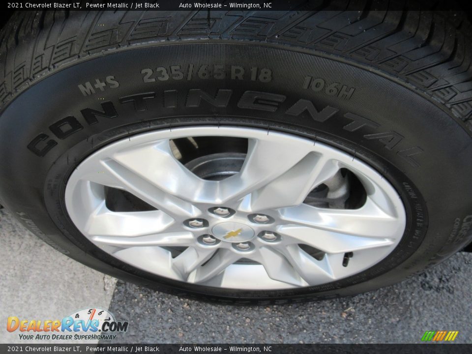 2021 Chevrolet Blazer LT Pewter Metallic / Jet Black Photo #7