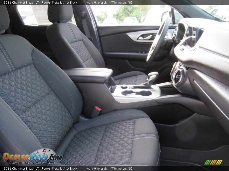 2021 Chevrolet Blazer LT Pewter Metallic / Jet Black Photo #13