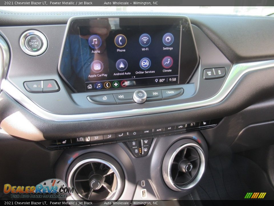 2021 Chevrolet Blazer LT Pewter Metallic / Jet Black Photo #17