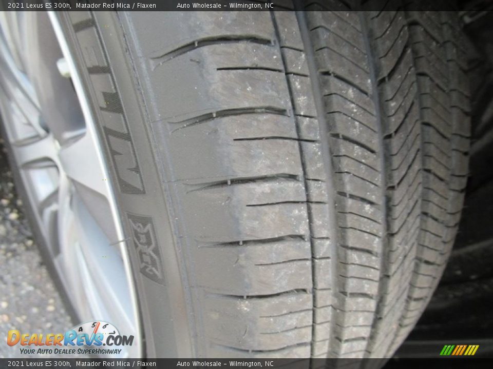 2021 Lexus ES 300h Matador Red Mica / Flaxen Photo #8