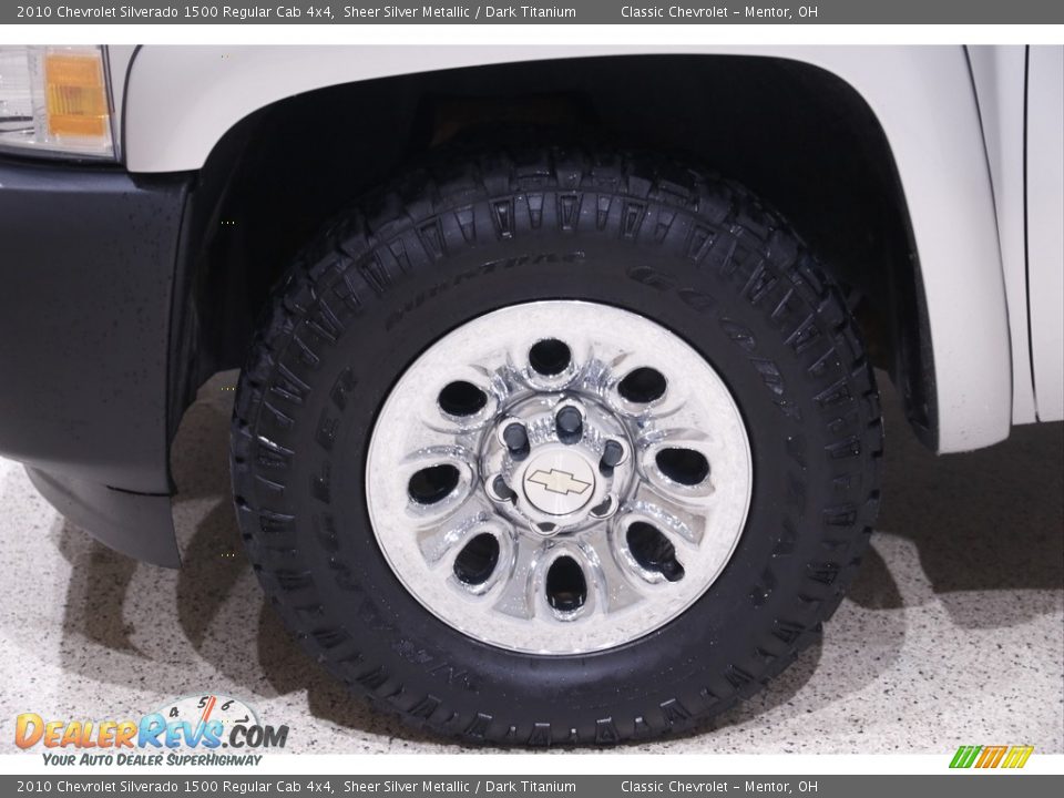 2010 Chevrolet Silverado 1500 Regular Cab 4x4 Wheel Photo #14