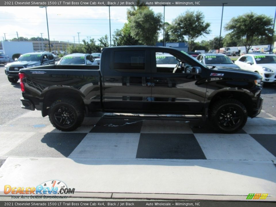 2021 Chevrolet Silverado 1500 LT Trail Boss Crew Cab 4x4 Black / Jet Black Photo #3