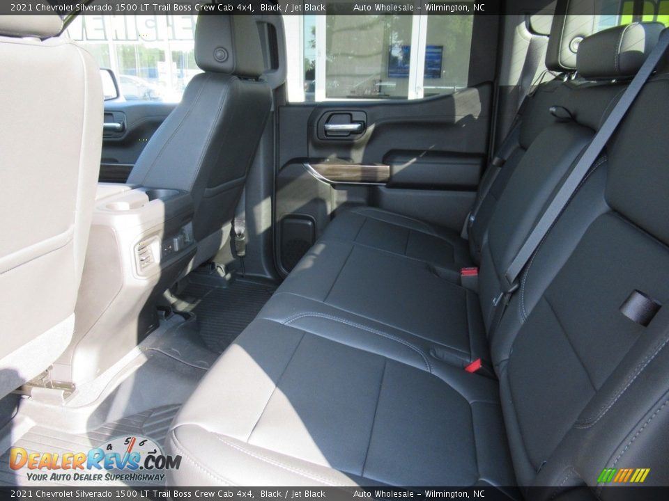 2021 Chevrolet Silverado 1500 LT Trail Boss Crew Cab 4x4 Black / Jet Black Photo #12
