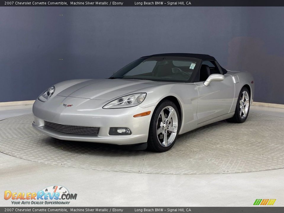 Front 3/4 View of 2007 Chevrolet Corvette Convertible Photo #3