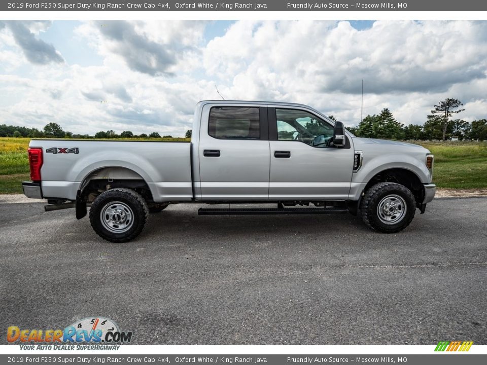 2019 Ford F250 Super Duty King Ranch Crew Cab 4x4 Oxford White / King Ranch Java Photo #3