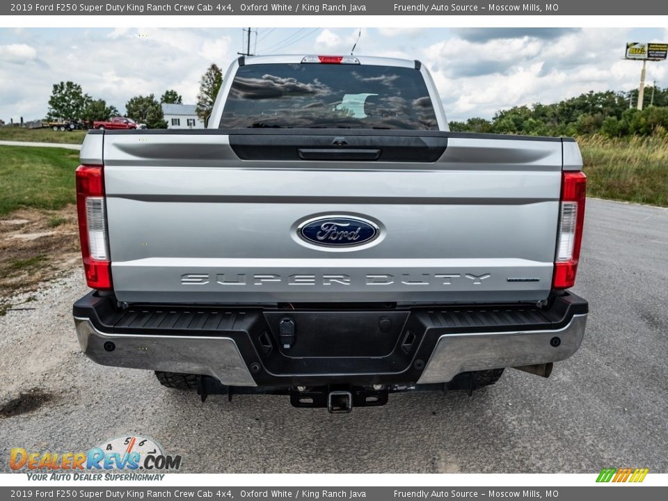 2019 Ford F250 Super Duty King Ranch Crew Cab 4x4 Oxford White / King Ranch Java Photo #5