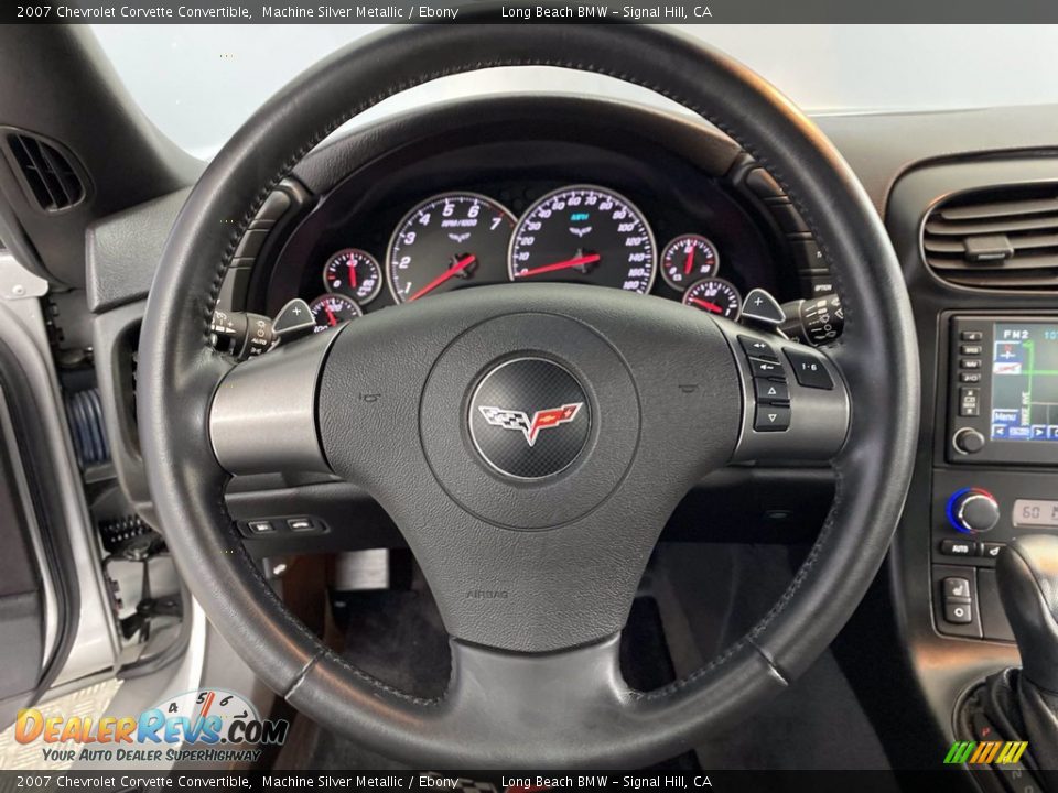2007 Chevrolet Corvette Convertible Steering Wheel Photo #18