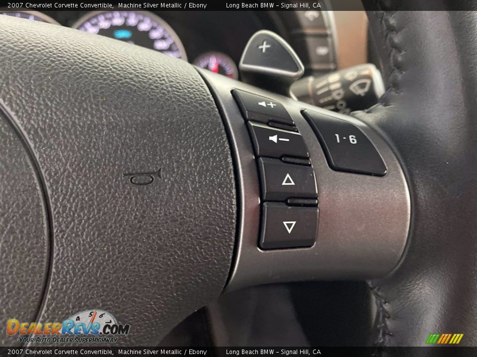 2007 Chevrolet Corvette Convertible Steering Wheel Photo #19