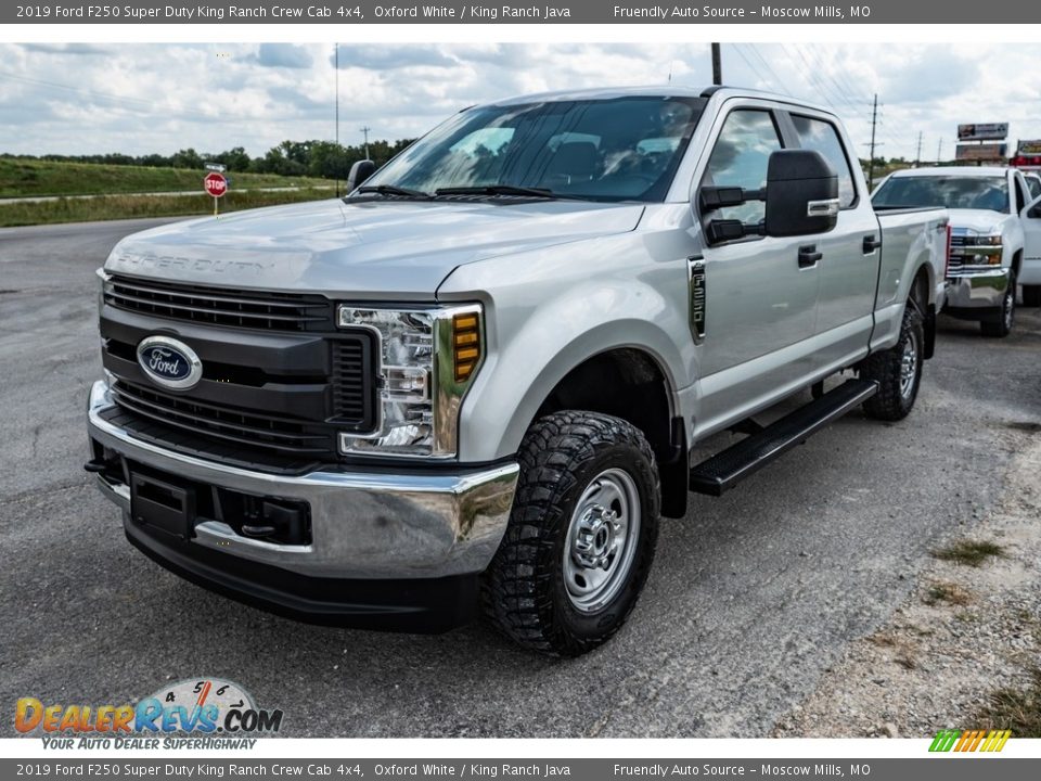 2019 Ford F250 Super Duty King Ranch Crew Cab 4x4 Oxford White / King Ranch Java Photo #8