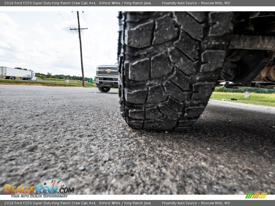 2019 Ford F250 Super Duty King Ranch Crew Cab 4x4 Oxford White / King Ranch Java Photo #11