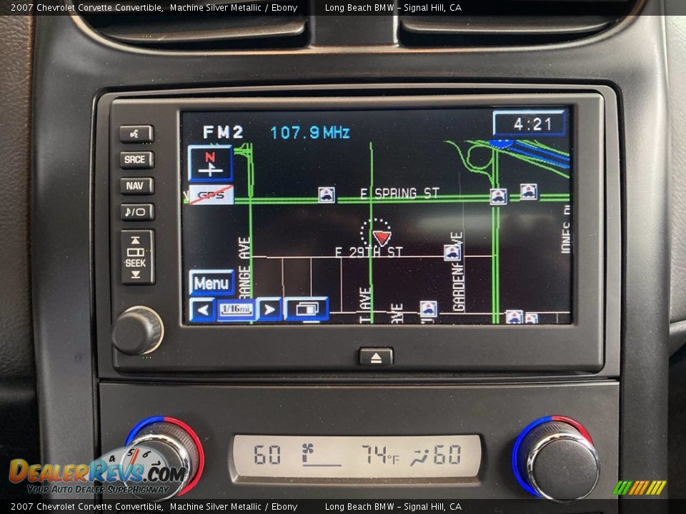Navigation of 2007 Chevrolet Corvette Convertible Photo #23