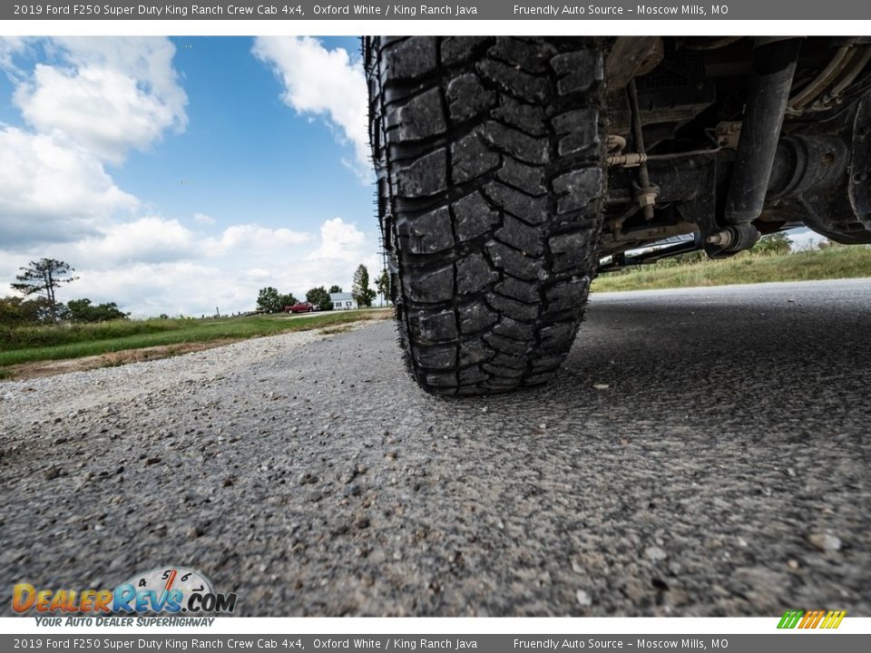 2019 Ford F250 Super Duty King Ranch Crew Cab 4x4 Oxford White / King Ranch Java Photo #15