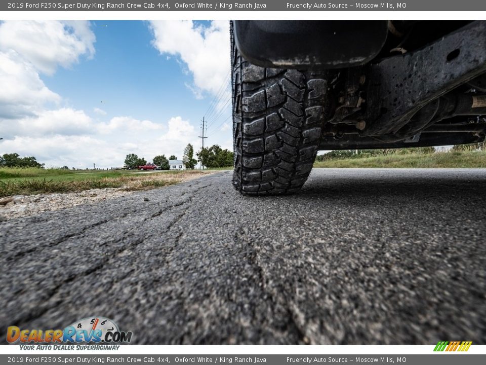 2019 Ford F250 Super Duty King Ranch Crew Cab 4x4 Oxford White / King Ranch Java Photo #16