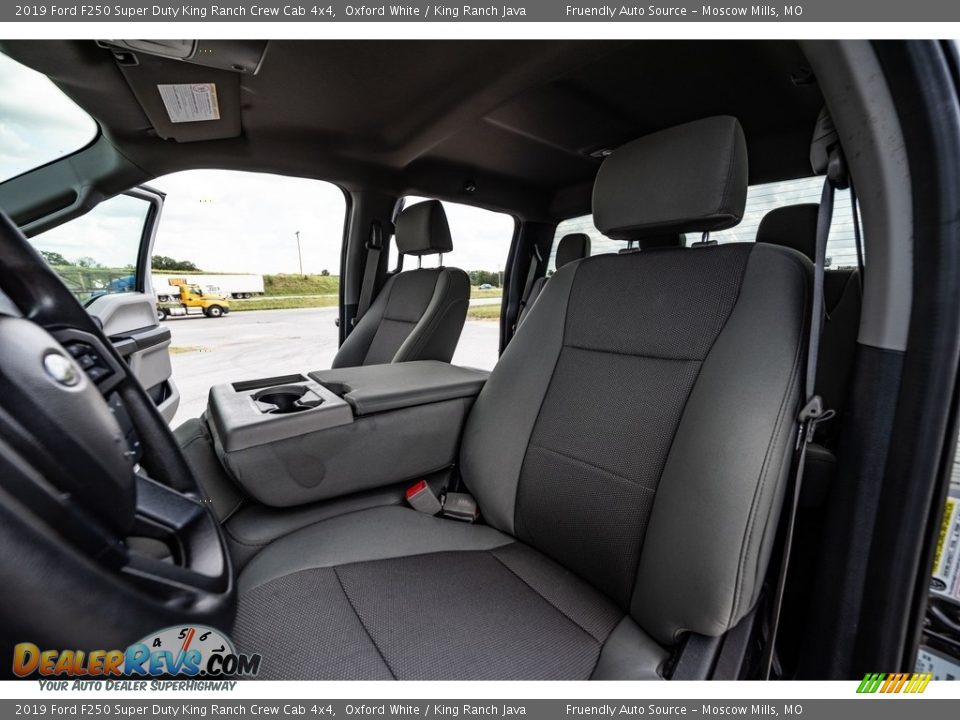 2019 Ford F250 Super Duty King Ranch Crew Cab 4x4 Oxford White / King Ranch Java Photo #18