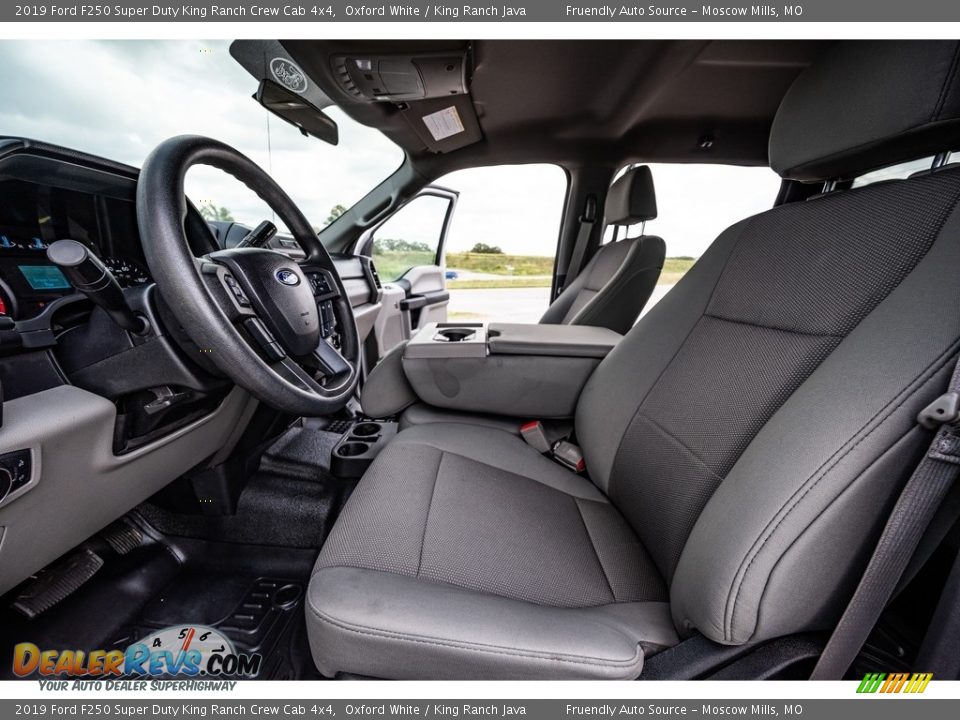2019 Ford F250 Super Duty King Ranch Crew Cab 4x4 Oxford White / King Ranch Java Photo #19