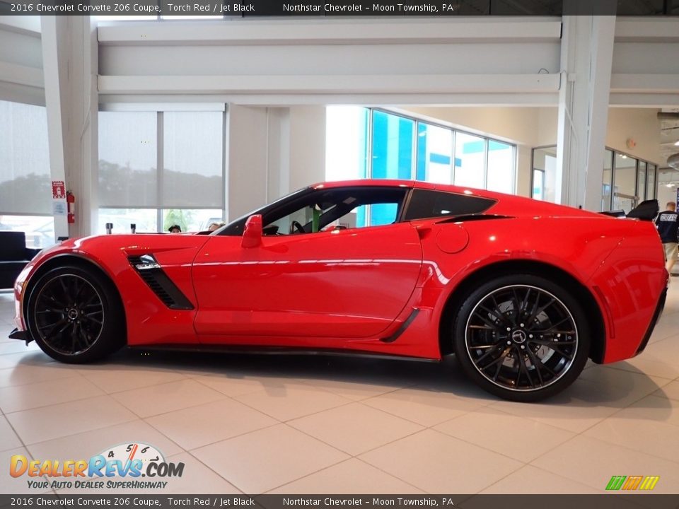 2016 Chevrolet Corvette Z06 Coupe Torch Red / Jet Black Photo #2