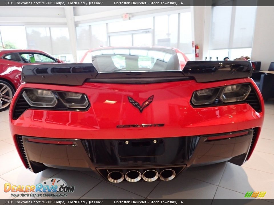 2016 Chevrolet Corvette Z06 Coupe Torch Red / Jet Black Photo #4