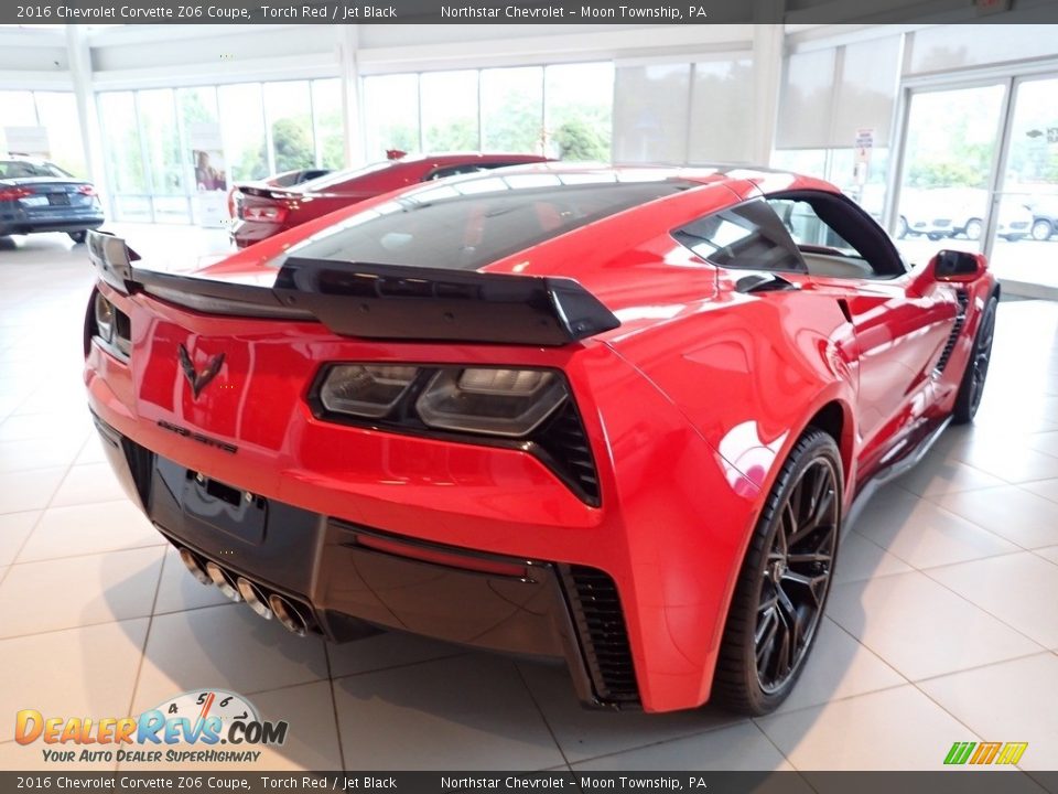 2016 Chevrolet Corvette Z06 Coupe Torch Red / Jet Black Photo #5