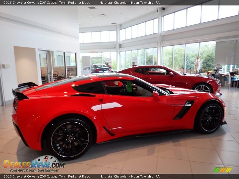 2016 Chevrolet Corvette Z06 Coupe Torch Red / Jet Black Photo #6