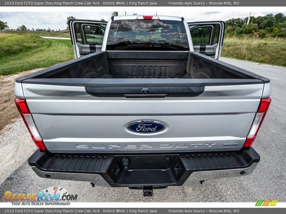 2019 Ford F250 Super Duty King Ranch Crew Cab 4x4 Oxford White / King Ranch Java Photo #24