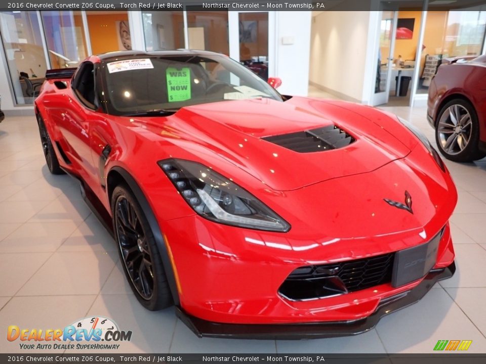 2016 Chevrolet Corvette Z06 Coupe Torch Red / Jet Black Photo #7