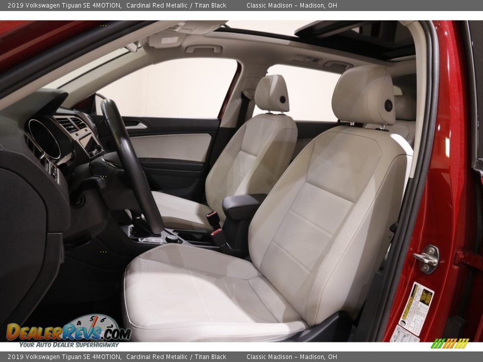 2019 Volkswagen Tiguan SE 4MOTION Cardinal Red Metallic / Titan Black Photo #5
