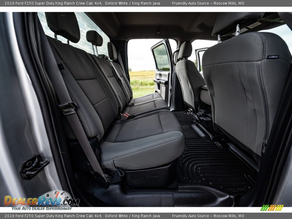 2019 Ford F250 Super Duty King Ranch Crew Cab 4x4 Oxford White / King Ranch Java Photo #25