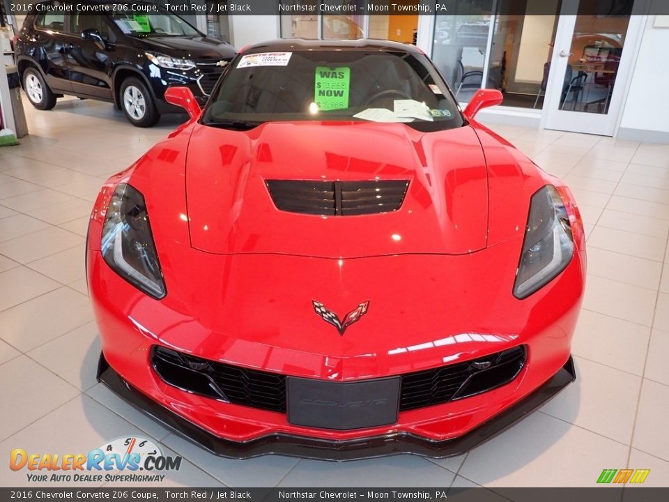 2016 Chevrolet Corvette Z06 Coupe Torch Red / Jet Black Photo #8