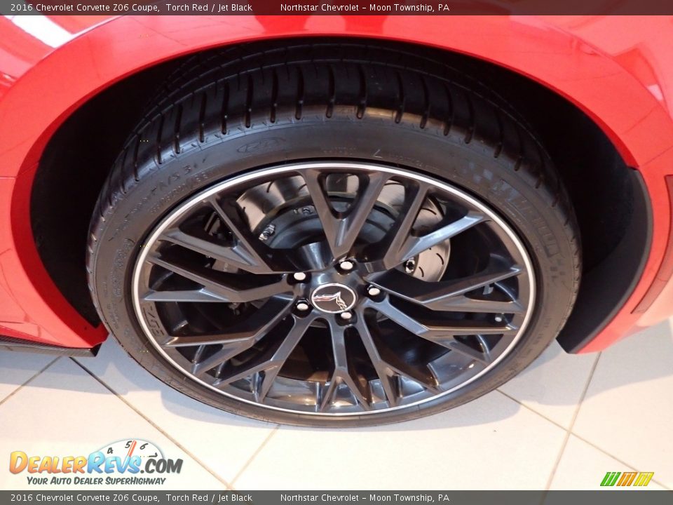 2016 Chevrolet Corvette Z06 Coupe Torch Red / Jet Black Photo #10