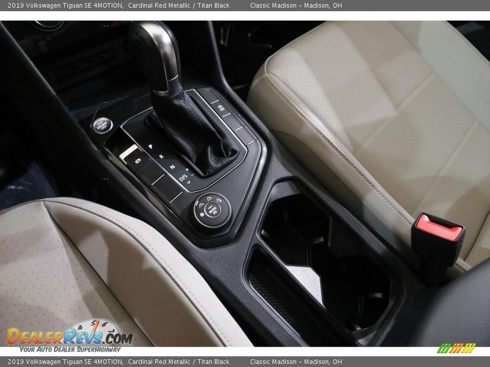 2019 Volkswagen Tiguan SE 4MOTION Cardinal Red Metallic / Titan Black Photo #12
