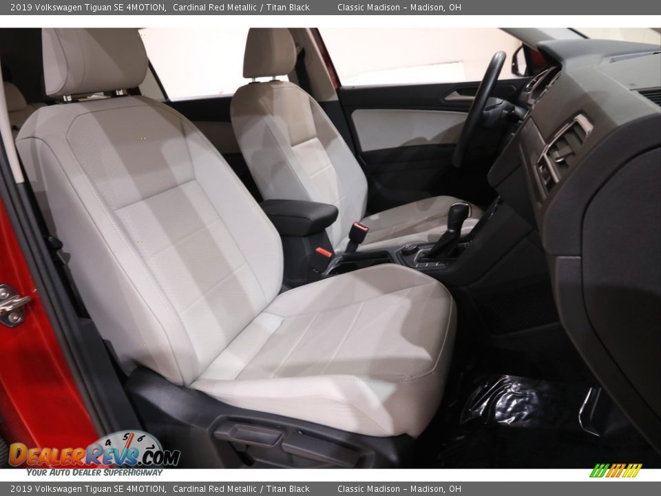 2019 Volkswagen Tiguan SE 4MOTION Cardinal Red Metallic / Titan Black Photo #13
