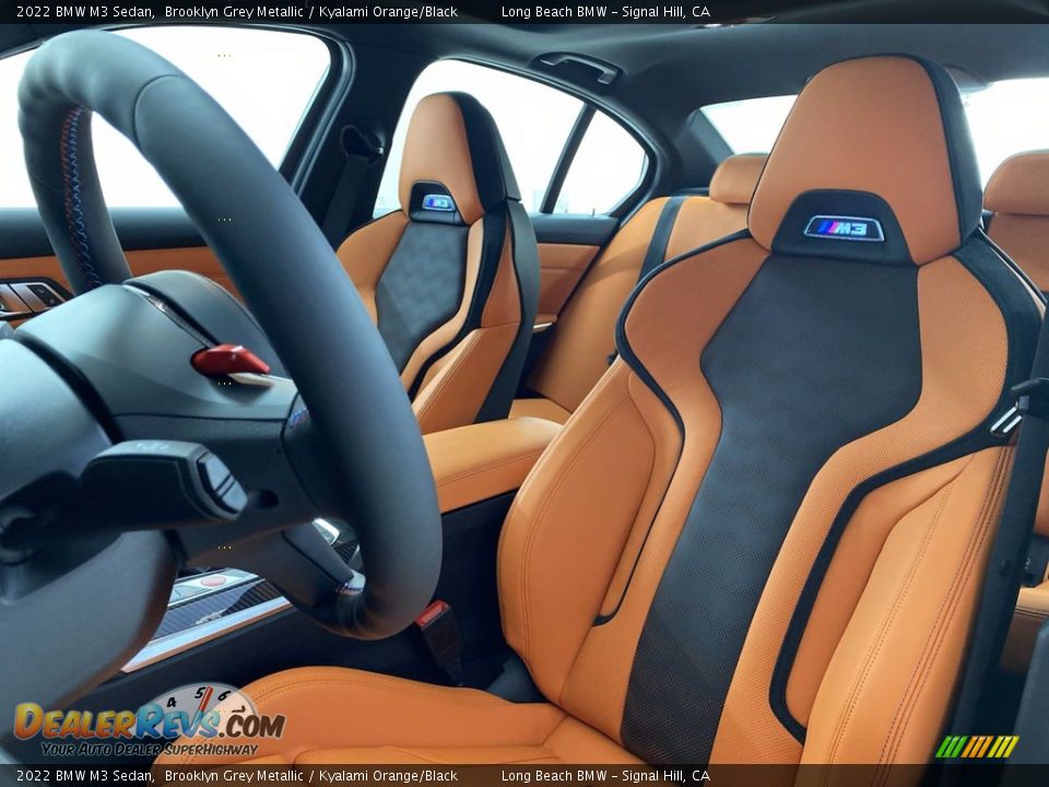 Front Seat of 2022 BMW M3 Sedan Photo #13