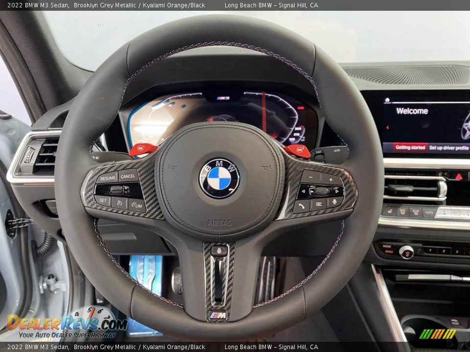 2022 BMW M3 Sedan Steering Wheel Photo #14