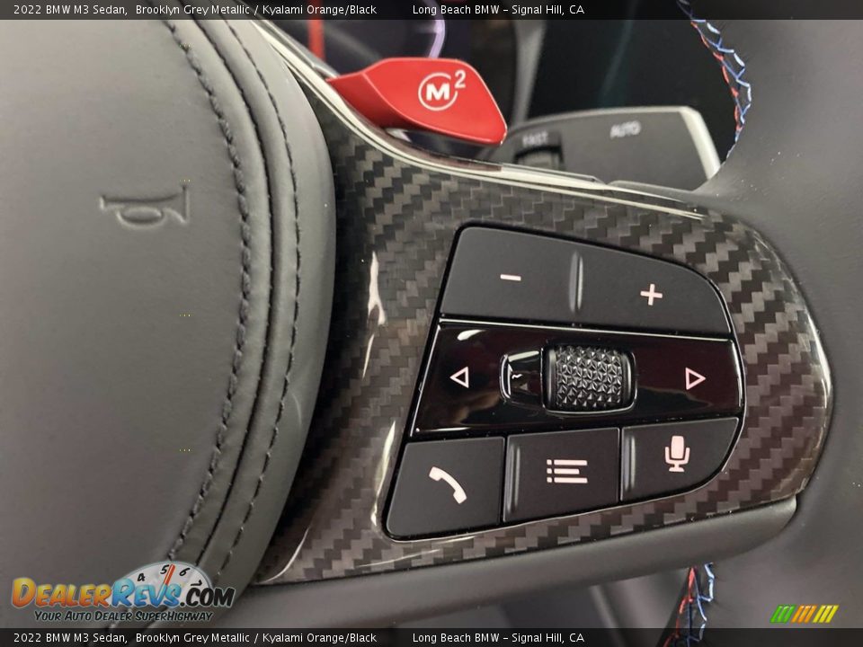 2022 BMW M3 Sedan Steering Wheel Photo #16