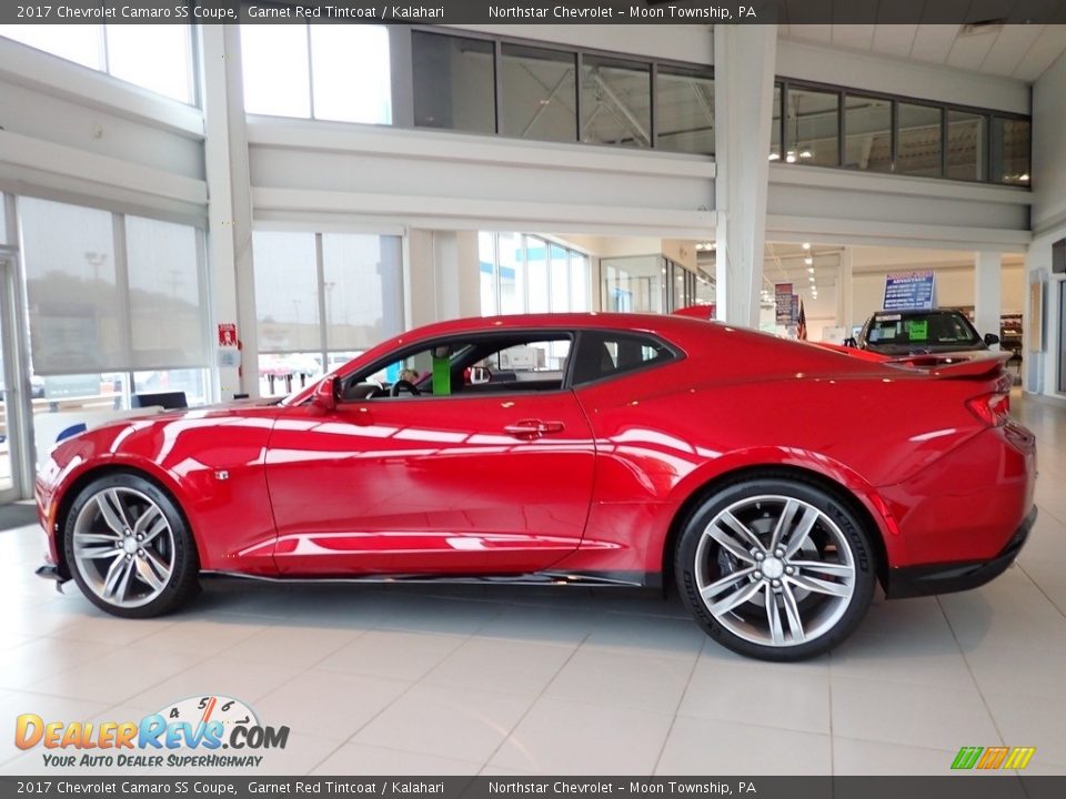 2017 Chevrolet Camaro SS Coupe Garnet Red Tintcoat / Kalahari Photo #3