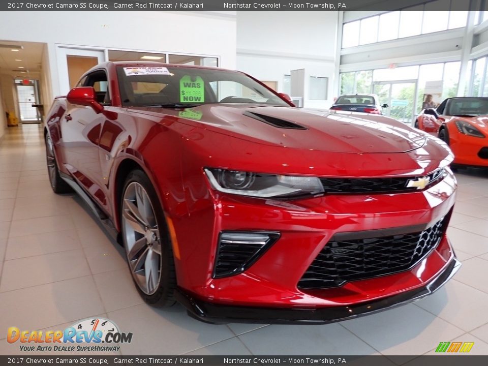 2017 Chevrolet Camaro SS Coupe Garnet Red Tintcoat / Kalahari Photo #10