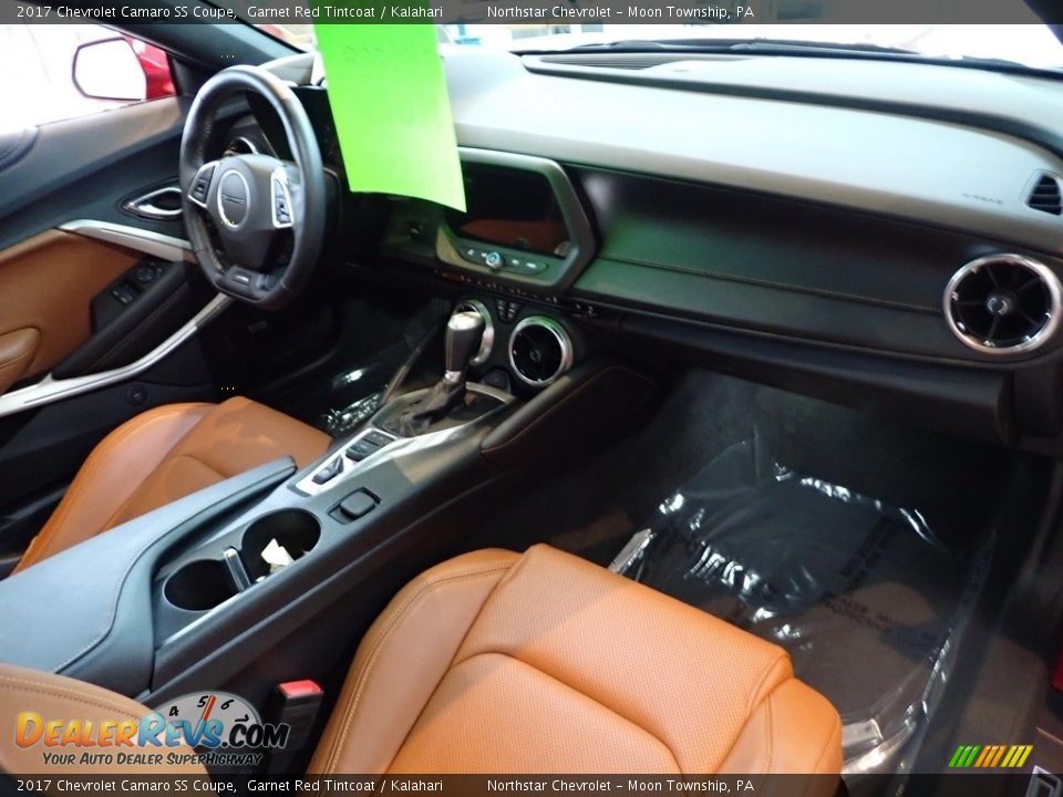 2017 Chevrolet Camaro SS Coupe Garnet Red Tintcoat / Kalahari Photo #17