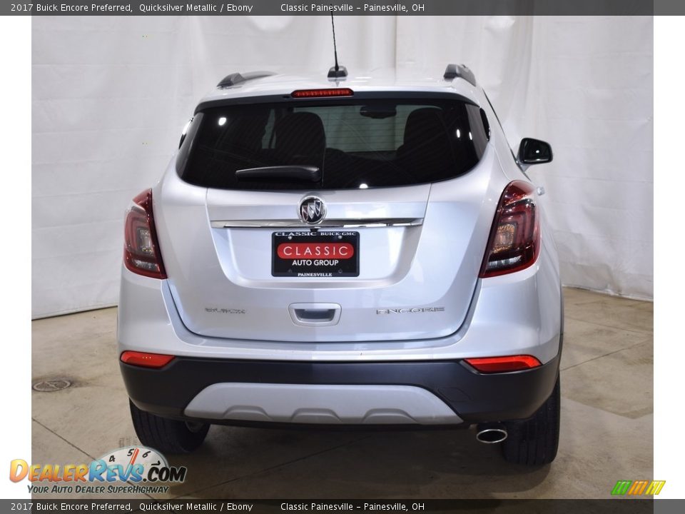 2017 Buick Encore Preferred Quicksilver Metallic / Ebony Photo #3