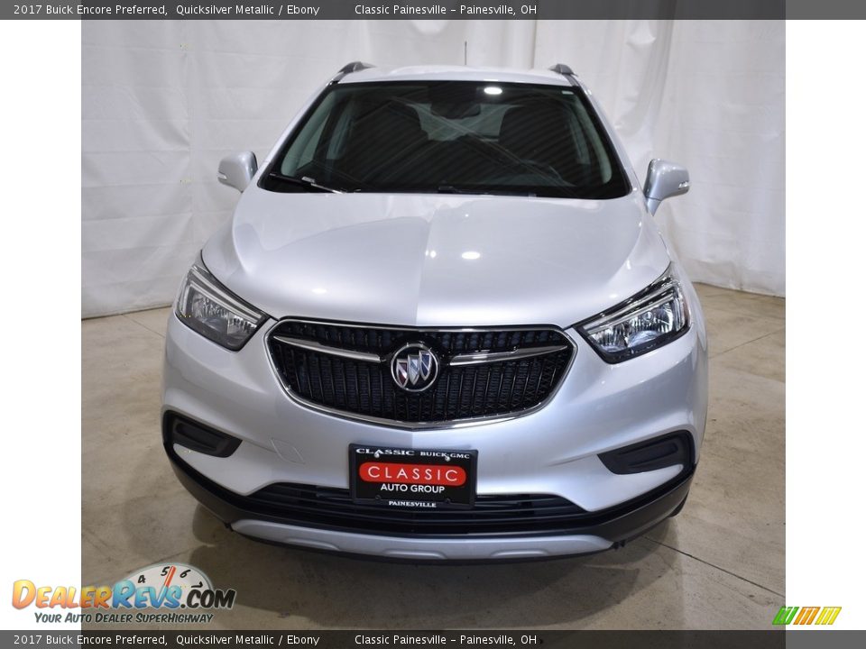 2017 Buick Encore Preferred Quicksilver Metallic / Ebony Photo #4