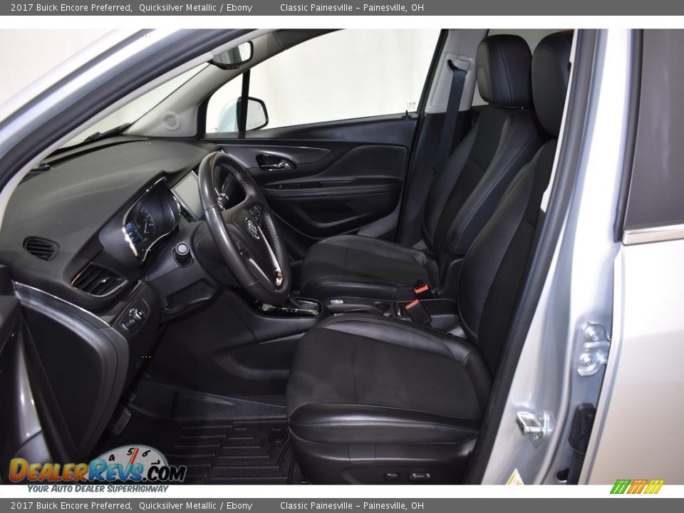 2017 Buick Encore Preferred Quicksilver Metallic / Ebony Photo #7