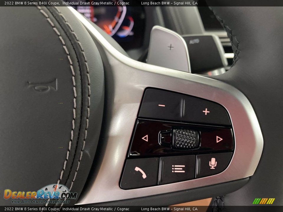 2022 BMW 8 Series 840i Coupe Steering Wheel Photo #16